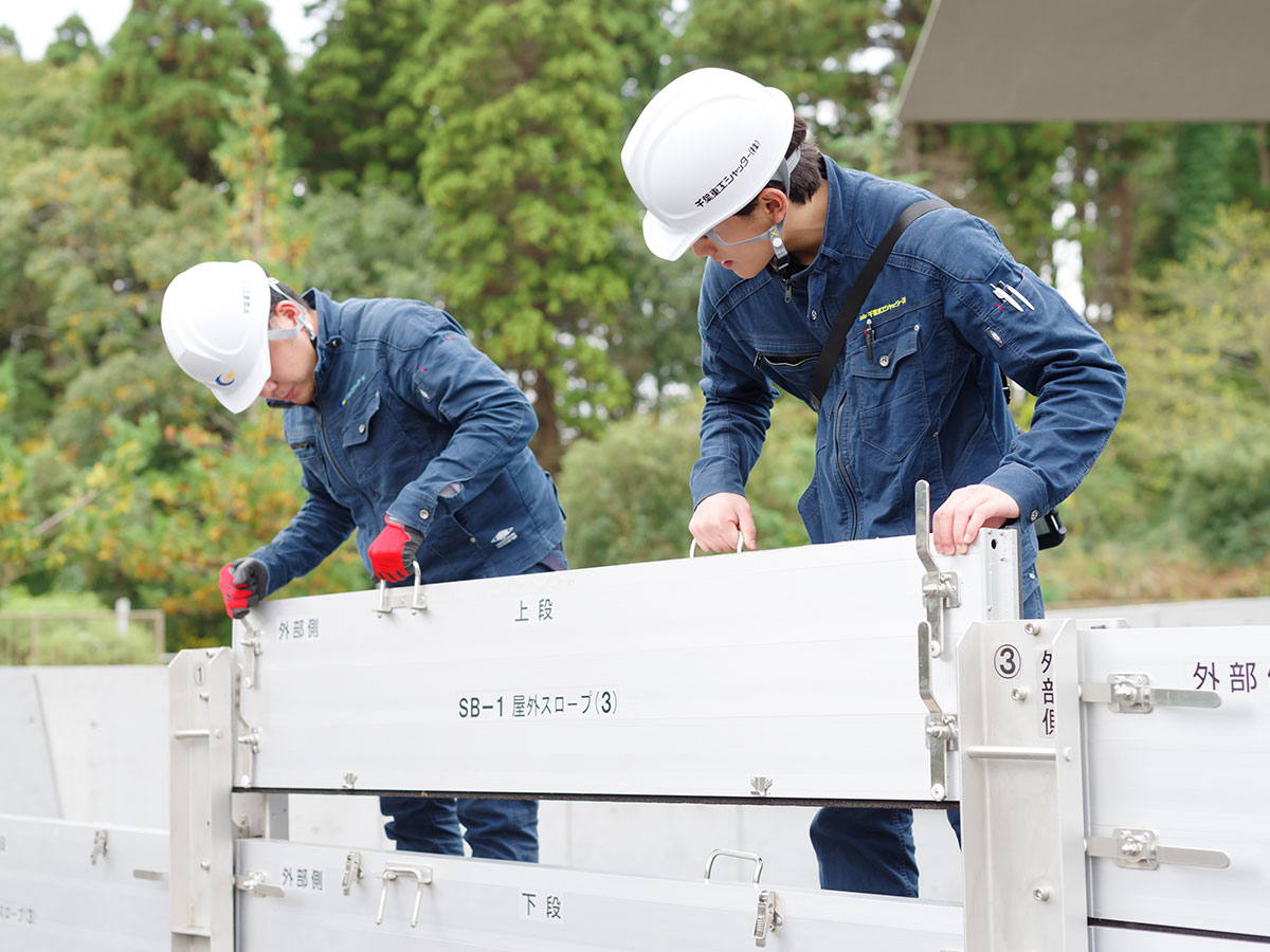 豊富な施工実績から得られた昨今の気候変動への対策を提供